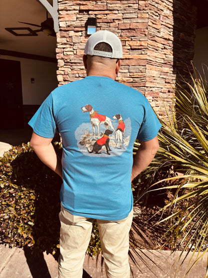 Hunting Dogs Mens Tee